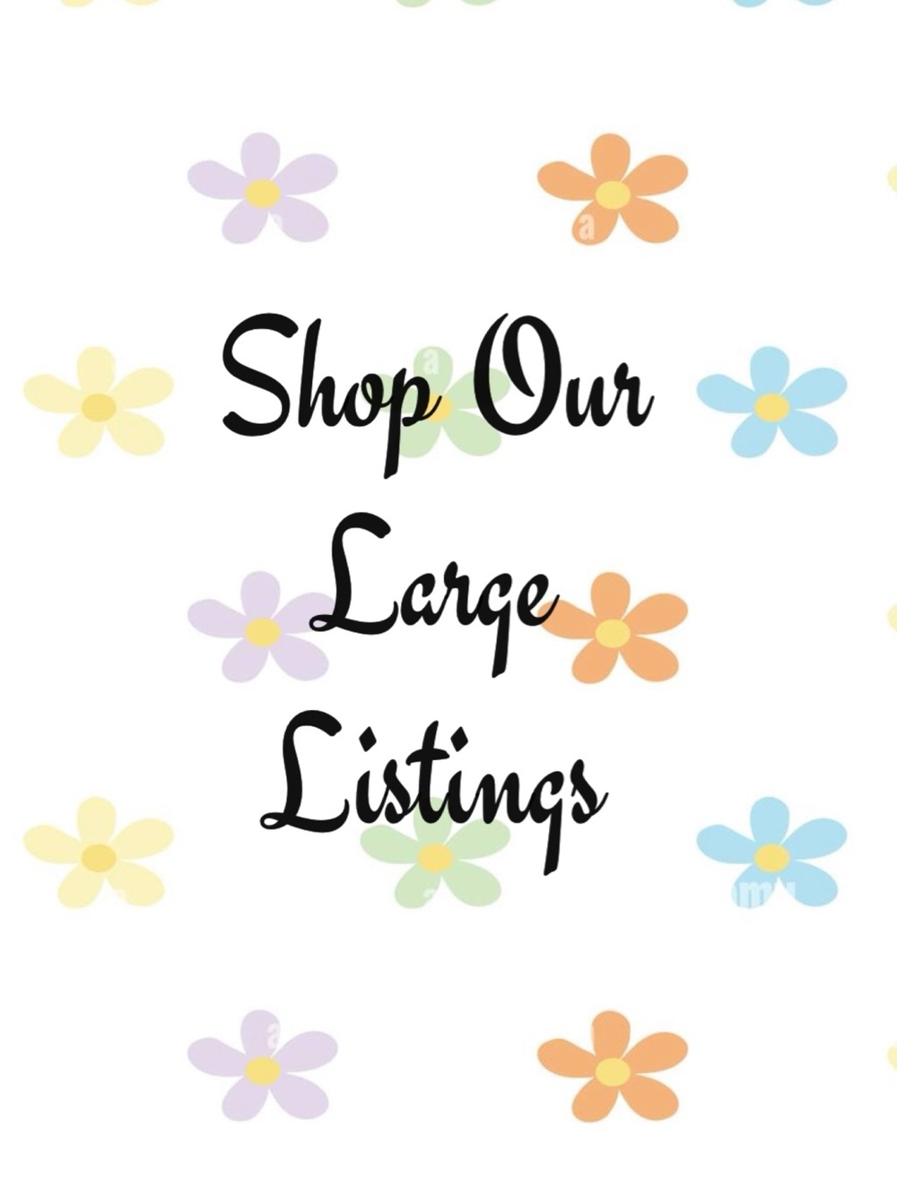 Shop Our Large Listings